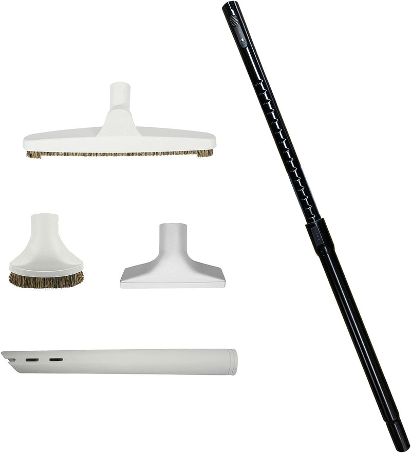 Chargez l'image dans la visionneuse de la galerie, VPC Vacuum Attachment Kit with Aluminum Telescopic Wand & 4-Piece Cleaning Kit Accessories | 1 1/4 inch (32mm) Inner Diameter | Designed to Fit All Brands