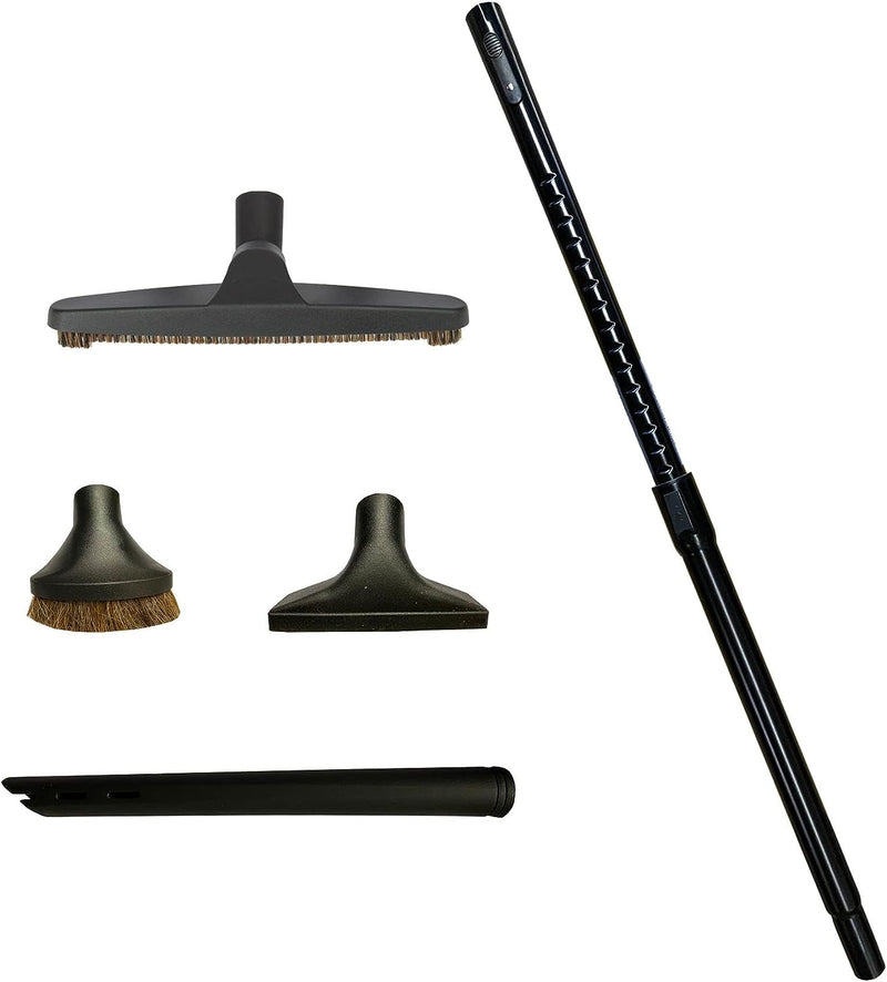 Chargez l'image dans la visionneuse de la galerie, VPC Vacuum Attachment Kit with Aluminum Telescopic Wand & 4-Piece Cleaning Kit Accessories | 1 1/4 inch (32mm) Inner Diameter | Designed to Fit All Brands