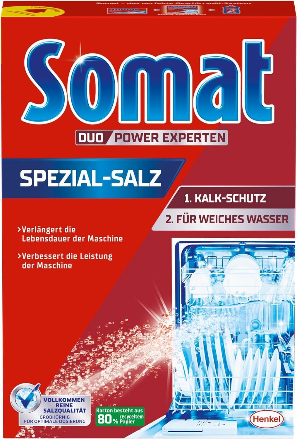 Somat Dishwasher Special Salt 1 2kg Package Miele Bosch Somat Dishwasher Special Salt 1 2kg Package Miele Bosch