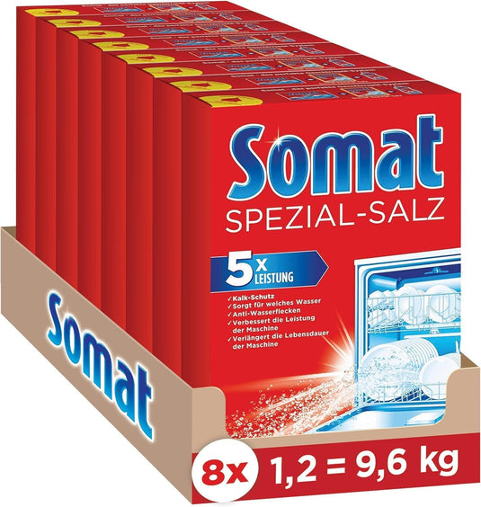 Somat Dishwasher Special Salt 1.2kg/Packaging may vary