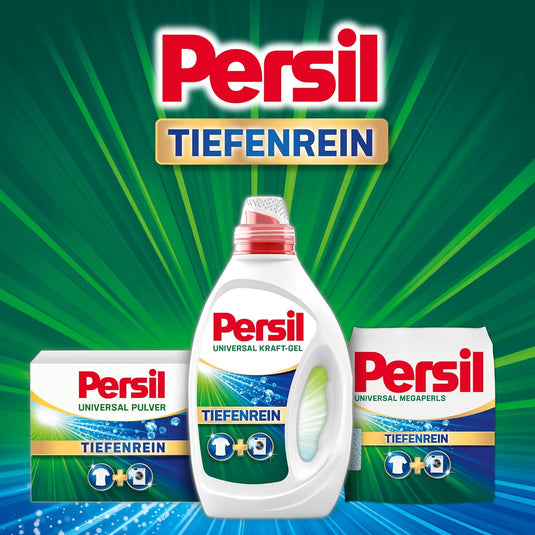 Persil Universal Megaperls Laundry Detergent Powder | Deep Clean - All-In-One Detergent - For Clean Laundry And Freshness For The Machine (16 Loads | 1.12 Kg)