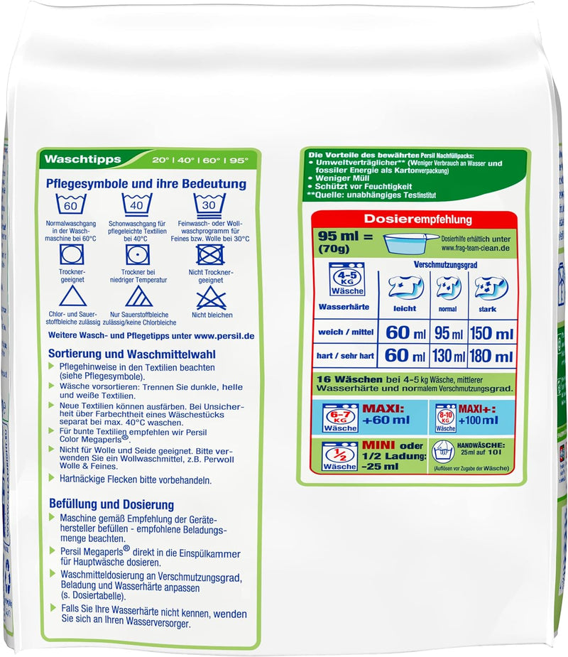 Load image into Gallery viewer, Persil Universal Megaperls Laundry Detergent Powder | Deep Clean - All-In-One Detergent - For Clean Laundry And Freshness For The Machine (16 Loads | 1.12 Kg)