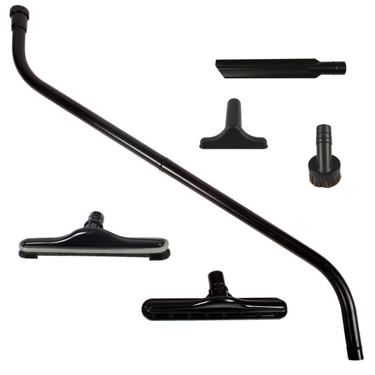 VPC Commercial Sac à dos et aspirateur S-Wand avec brosse à plancher, tapis et kit de dépoussiérage