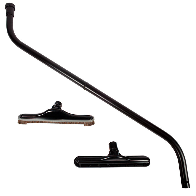 Chargez l'image dans la visionneuse de la galerie, VPC Commercial Aspirateur 2 pièces S-Wand avec brosse à plancher naturelle et buse pour tapis