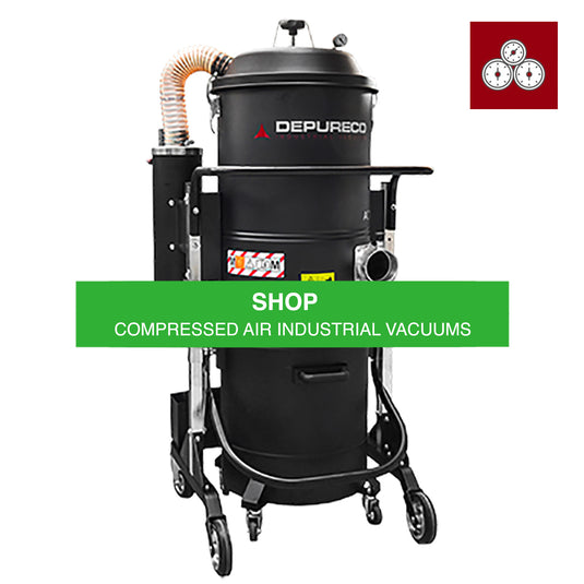 Shop Depureco Compressed Air Industrial Vacuums
