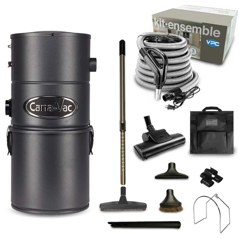 Load image into Gallery viewer, CanaVac ACAN50A Central Vacuum with Low Voltage Deluxe Air Package