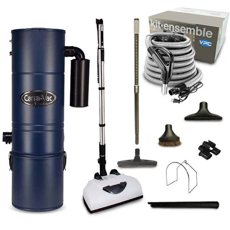 Load image into Gallery viewer, CanaVac ACAN590A Signature Series Central Vacuum with Deluxe Electric Package