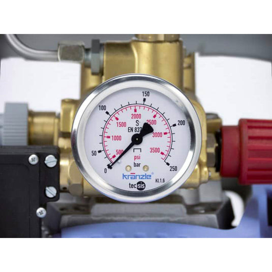 Kranzle Pressure Regulation | Stainless Steel Pressure Gauge