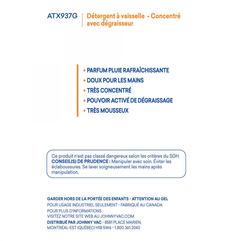 Chargez l'image dans la visionneuse de la galerie, Détergent à vaisselle Attax ® Pro - concentré avec dégraissant - 1,06 gal (4 L)