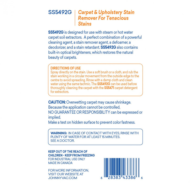 Chargez l'image dans la visionneuse de la galerie, Détachant pour tapis et tissus d'ameublement Attax ® Pro - 1,06 gal (4 L