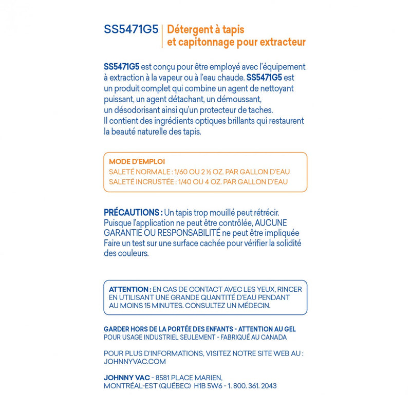 Chargez l'image dans la visionneuse de la galerie, Détergent pour extracteur de tapis Attax ® Pro - 4,4 gal (20 L)