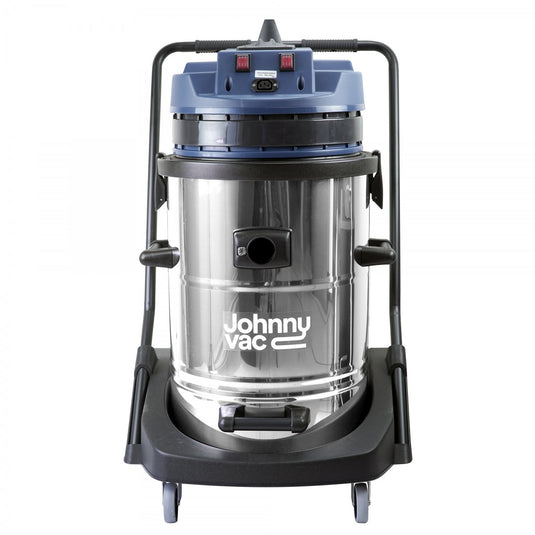 Johnny Vac Wet and Dry Commercial Vacuum - 20 Gallon Capacity - Brushes and Accessories Included