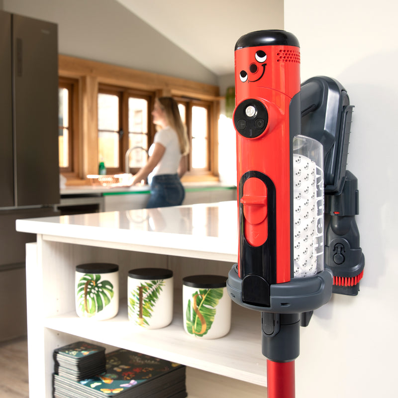 Load image into Gallery viewer, Numatic Henry Quick Cordless Bagged Stick Vacuum Cleaner - Red