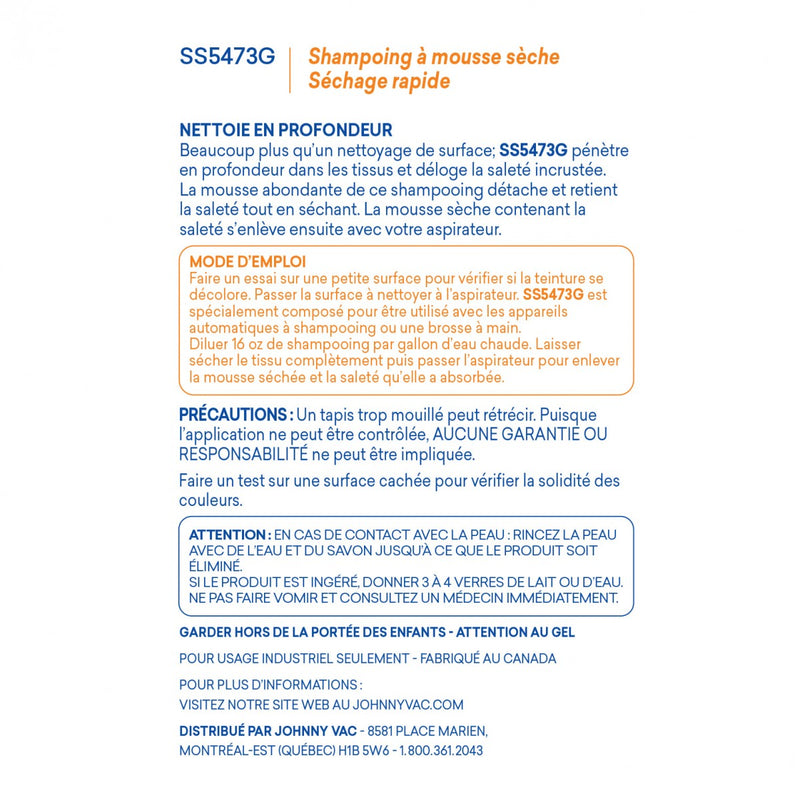 Load image into Gallery viewer, Attax Pro Professionnal Dry Suds Carpet & Upholstery Shampoo - 1,06 gal (4 L)