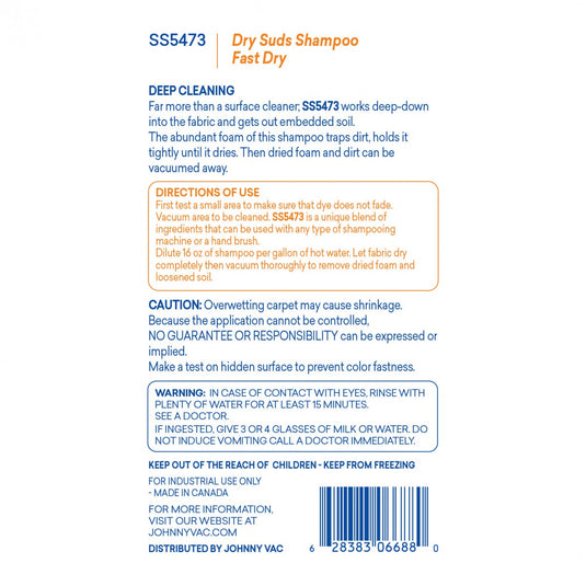 Attax ® Pro Professionnal Dry Suds Carpet & Upholstery Shampoo - 33,8 oz (1 L)