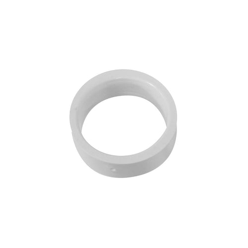 2 inches  X 1 5/8 inches  Valve Reduction Bushing - for Central Vacuum Installation - White