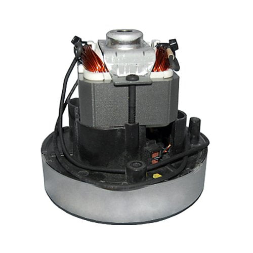 Ametek Lamb 122167-00 Motor 1 Stage Flow-Thru 4.8 inches Diameter 5 inches Tall 120 Volt Thermal 12 Amps Hoover Central 59644112 SH80005 SH80015 SH80520