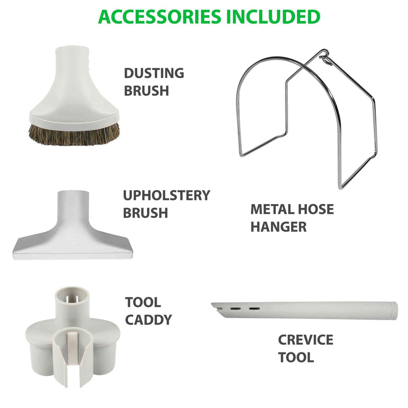 Load image into Gallery viewer, Cana-Vac CV587 Central Vacuum with Standard Air Package - Accessories Included