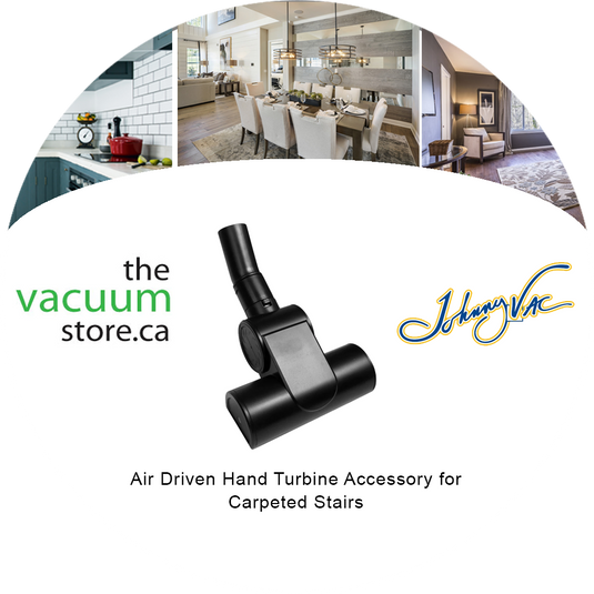 Air Driven Hand Turbine Accessory for Carpeted Stairs