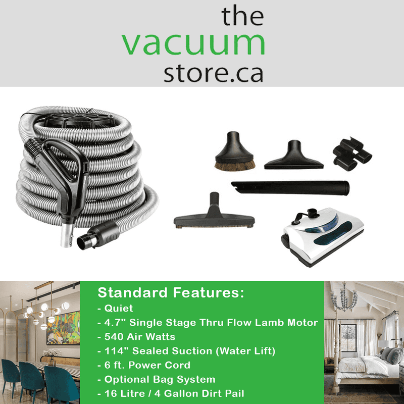 Load image into Gallery viewer, CanaVac ACAN50A Central Vacuum with Basic Electric Package