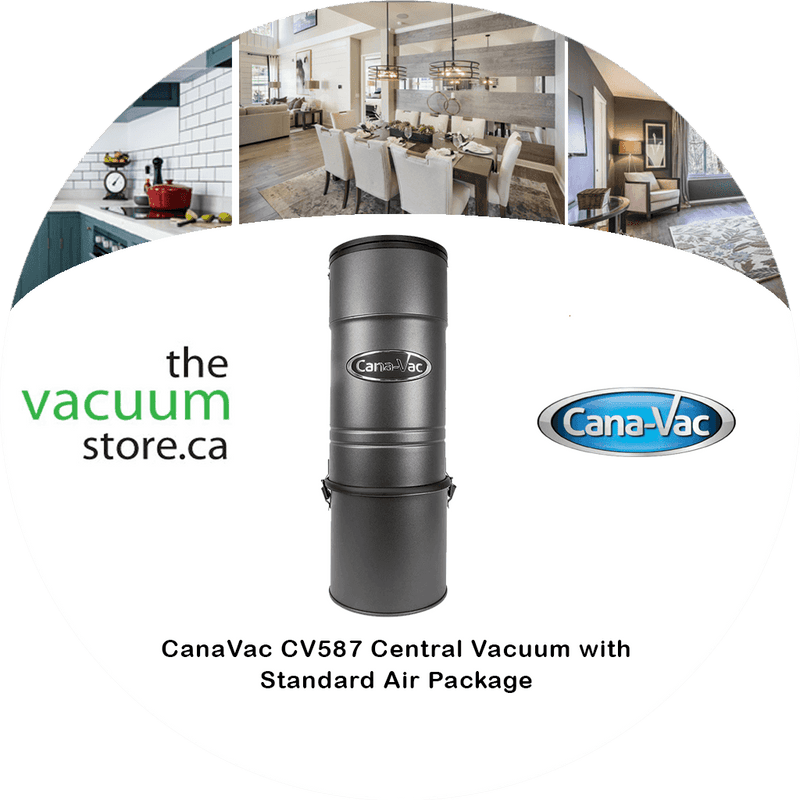 Load image into Gallery viewer, CanaVac ACAN50A Central Vacuum with Low Voltage Deluxe Air Package
