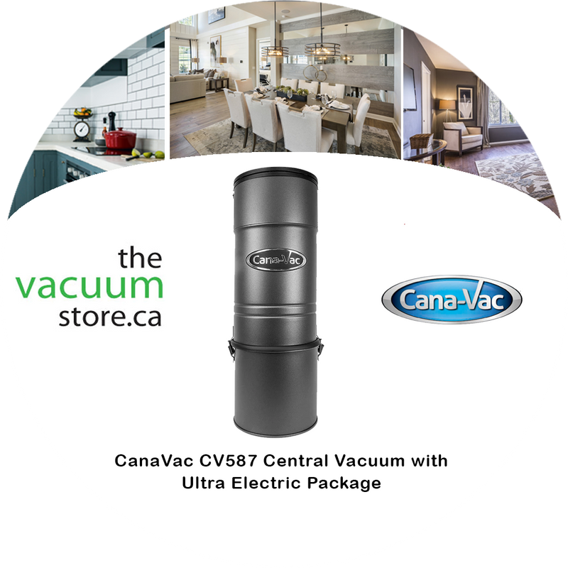 Load image into Gallery viewer, CanaVac ACAN50A Central Vacuum with Ultra Electric Package