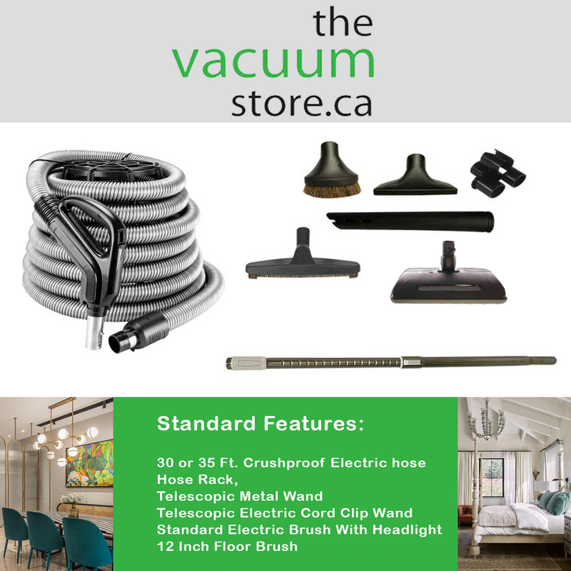 Load image into Gallery viewer, CanaVac ACAN50A Central Vacuum with Ultra Electric Package