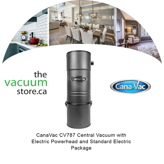 CanaVac ACAN70A Central Vacuum with VPC Premium Powerhead and Ultra Electric Package