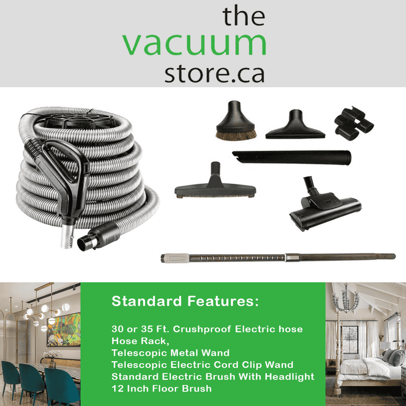 Load image into Gallery viewer, CanaVac ACAN590A Signature Series Central Vacuum with Deluxe Low Voltage Air Package