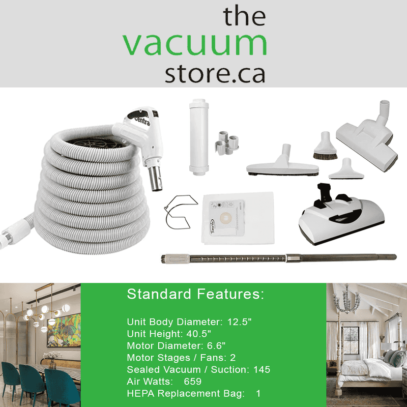 Chargez l'image dans la visionneuse de la galerie, Aspirateur central CanaVac LS790 Signature Series avec ensemble électrique de luxe