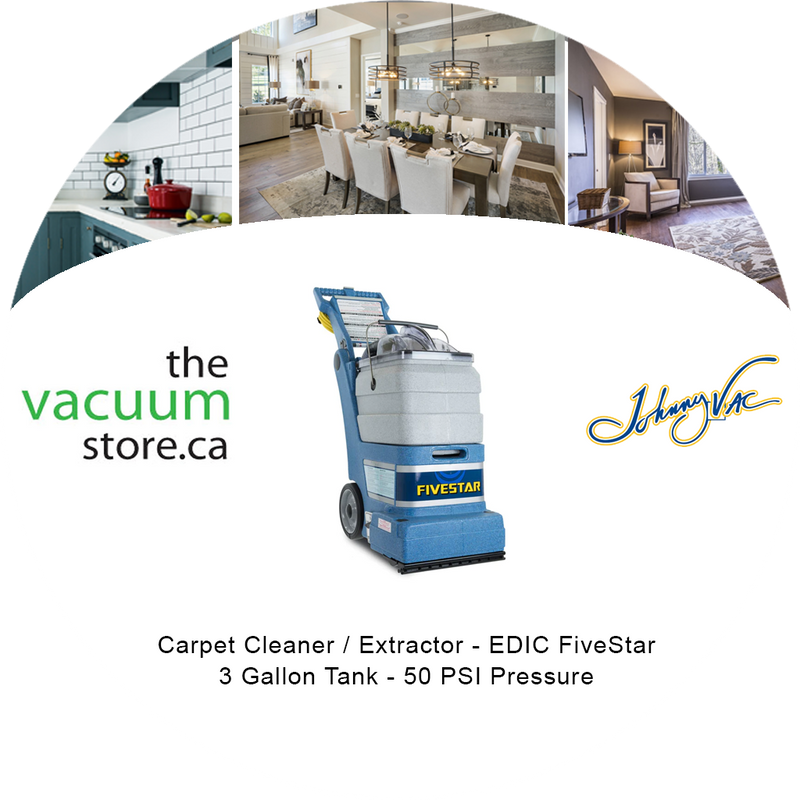 Load image into Gallery viewer, EDIC FiveStar Carpet Cleaner / Extractor - 3 Gallon Tank - 50 PSI Pressure