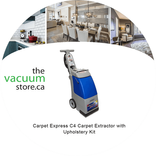 Carpet Express C4 Carpet Extractor with Upholstery Kit