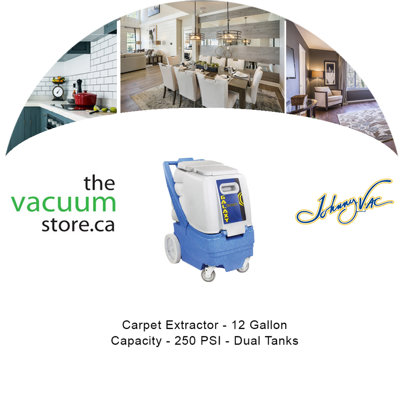 Load image into Gallery viewer, Carpet Extractor - 12 Gallon Capacity - 250 PSI - Dual Tanks