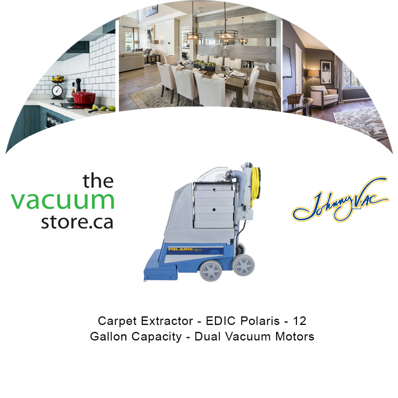 Load image into Gallery viewer, Carpet Extractor - EDIC Polaris - 12 Gallon Capacity - Dual Vacuum Motors