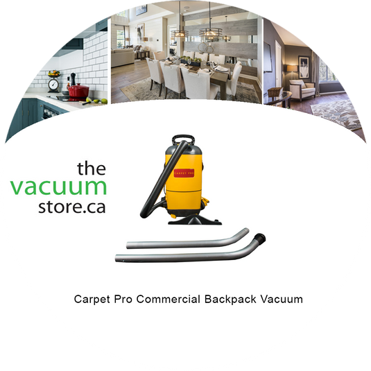 Carpet Pro Commercial Backpack Vacuum