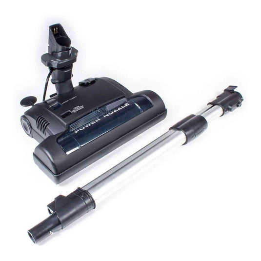 Central Vacuum Electric Power Head with integrated Telescopic Wand