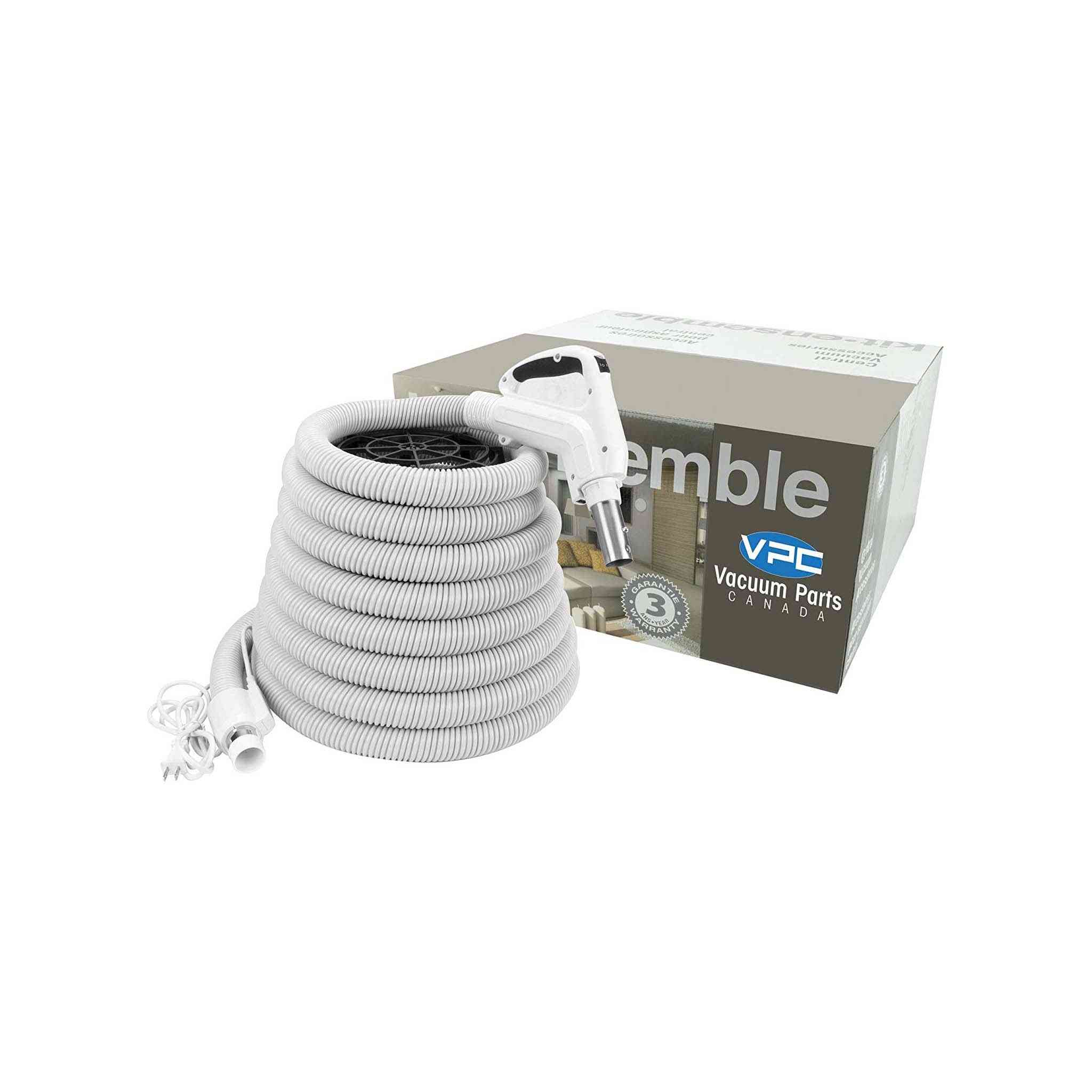 VPC Central Vacuum High Voltage Electric Hose Fits all Central