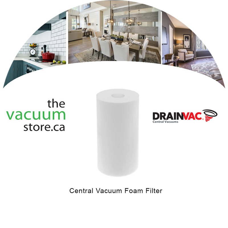 Chargez l'image dans la visionneuse de la galerie, Filtre en mousse pour aspirateur central