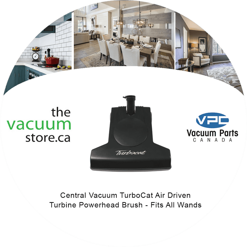 Load image into Gallery viewer, Central Vacuum TurboCat Air Driven Turbine Powerhead Brush - Fits All Wands