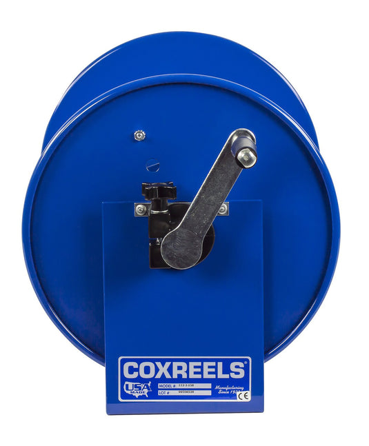 Coxreels 112-4-75 Compact Manual Crank Steel Hose Reel | 4,000 PSI | Holds 1/2 inches   x 75 inches   Length Hose