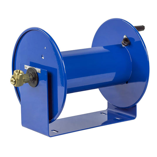 Coxreels 112-4-75 Compact Manual Crank Steel Hose Reel | 4,000 PSI | Holds 1/2 inches   x 75 inches   Length Hose