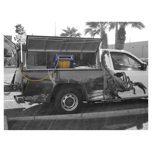 Coxreels 1125-4-100 Hand Crank Steel Hose Reel | 1125 Series | 1/2 inches   x 100 inches  , 3,000 PSI