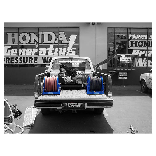 Coxreels 1125-4-100 Hand Crank Steel Hose Reel | 1125 Series | 1/2 inches   x 100 inches  , 3,000 PSI