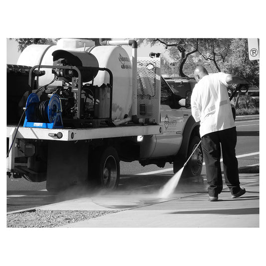 Coxreels 1125-5-100 Hand Crank Steel Hose Reel | 1125 Series | 3,000 PSI