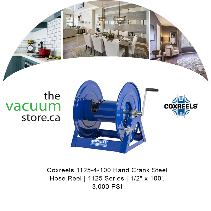 Load image into Gallery viewer, Coxreels 1125-4-100 Hand Crank Steel Hose Reel | 1125 Series | 1/2 inches   x 100 inches  , 3,000 PSI