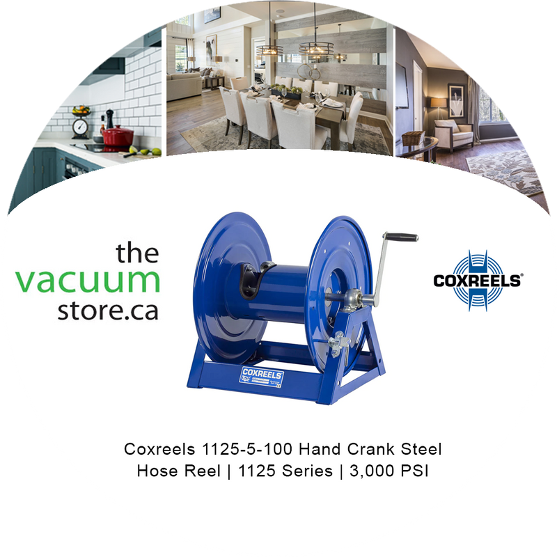 Load image into Gallery viewer, Coxreels 1125-5-100 Hand Crank Steel Hose Reel | 1125 Series | 3,000 PSI