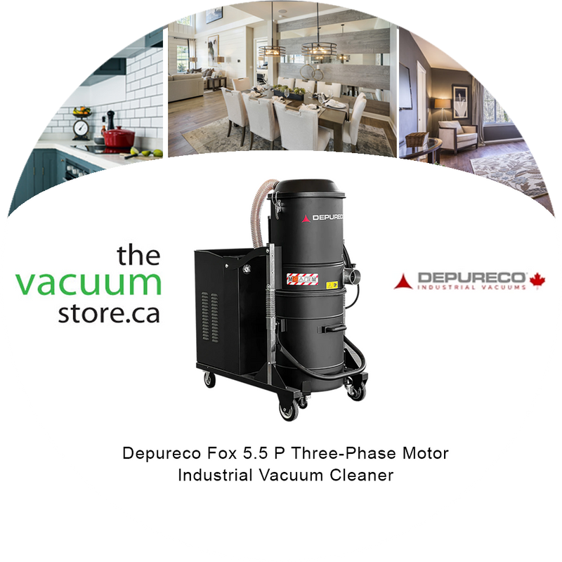 Load image into Gallery viewer, Depureco Fox 5.5 P Three-Phase Motor Industrial Vacuum Cleaner
