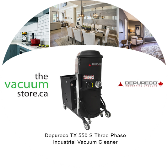 Depureco TX 550 S Three-Phase Industrial Vacuum Cleaner
