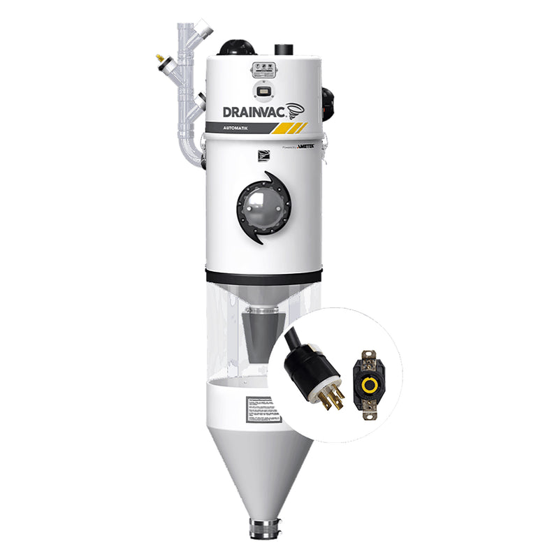 Load image into Gallery viewer, DrainVac DV2A31-27CB Automatik Commercial Central Vacuum with Decanter