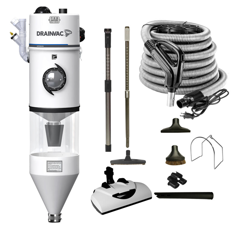 Load image into Gallery viewer, DrainVac Automatik Central Vacuum with Wessel Werk EBK360 Electric Package